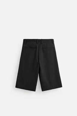 PLEATED BERMUDA SHORTS WITH BELT - Zara фото 8