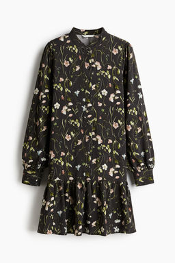 Patterned viscose dress