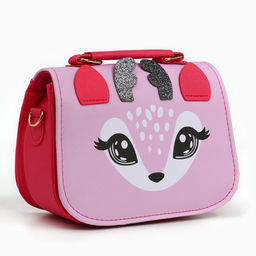Детская сумка Оленёнок, с ушками, 16?12?6.5 см - NAZAMOK KIDS фото 2