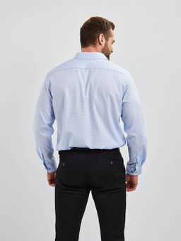 Сорочка мужская длинный рукав GREG 124/237/5806/ZN/1p STRETCH  фото 7