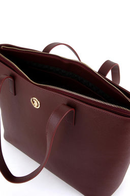 Женская бордовая красная сумка через плечо Неожиданная скидка в корзине - U.s. polo assn фото 6