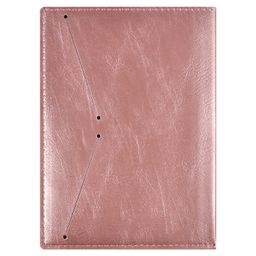 Картодержатель-органайзер арт. 50405/ 100 ( БАФФАЛО РОЗОВЫЙ блинтовое тиснение, обстрочка по периметру, запаянный край, подкладка, 1 отделение, ПЭТ-пакет с европодвесом)