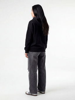 Толстовка с начесом J.613 черный