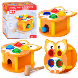 Стучалка Сова в коробке