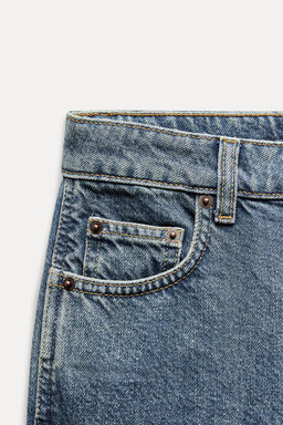 ZW COLLECTION CROPPED FLARE HIGH-WAIST JEANS - Zara фото 3