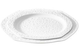 Набор 2 блюд 30,5*23*2 см и 25,5*19*2 см Веточки-цветочки