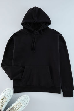 TRENDYOL MAN Siyah Regular/Normal Kesim Bask?l? Kapusonlu Sanatsal Bask?l? Sweatshirt TMNAW20SW0489 - Trendyolmilla фото 7