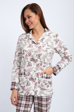 Пижама женская из футера Салли укроп