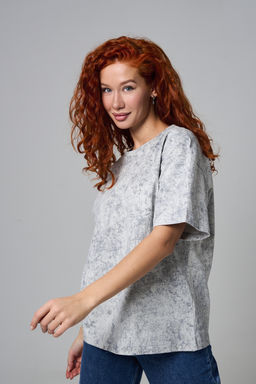 14502 футболка женская оверсайз