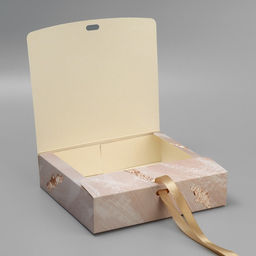 Цена за 2 шт. Коробка подарочная складная, упаковка, «Present», 20×18×5 см