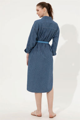 Женское синее джинсовое платье Неожиданная скидка в корзине - U.s. polo assn фото 4