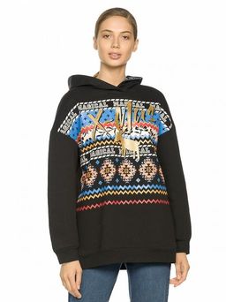 PELICAN, толстовка женская, Черный