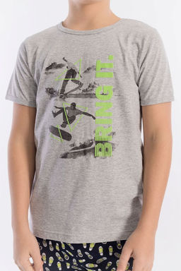 Пижама М22218Пб Меланж - Елена фото 6