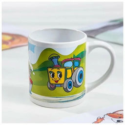 Набор Транспорт 3 предмета (тарелка 19 см, миска 18 см, кружка 240 мл) в под. уп. арт.MFK04001 /МФК/  фото 8