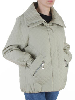 BM8819 OLIVE Куртка демисезонная женская (50 гр. синтепон)