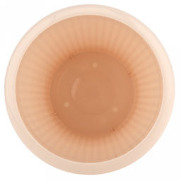 Горшок для цветов пластмассовый "Гамма плюс" 1,6л, д17см, h12,5см, пудровый (Россия)