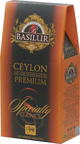 BASILUR. Избранная классика. Сeylon Premium 100 гр. карт.пачка