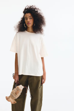 Camiseta oversize estampada - H&m фото 9