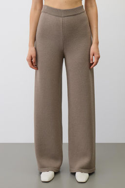 ЕВ 452/ш/серо-коричневый брюки жен