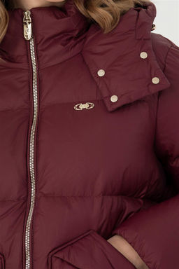 Женское бордовое пальто Неожиданная скидка в корзине - U.s. polo assn фото 7