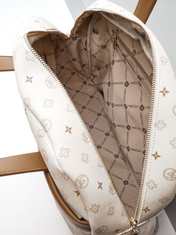 LACCOMA сумка AC89003-фигурки кремовый эко кожа  фото 7