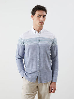 Regular Fit Uzun Kollu Arm?rl? Erkek G?mlek