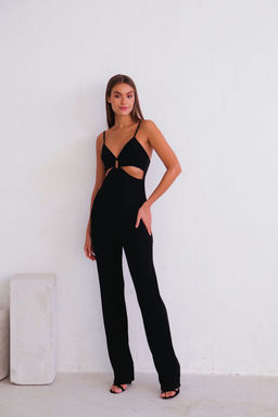 11572 Комбинезон чёрный открытый - Martichelli фото 20