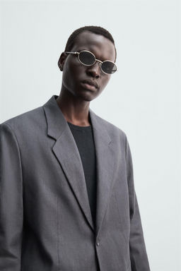 100% LINEN SUIT BLAZER - Zara фото 8