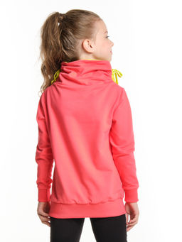 Толстовка с принтом для девочки UD 0483 бирюза - Mini maxi фото 7