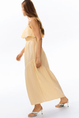 Vestido escalonado con volante - H&m фото 5