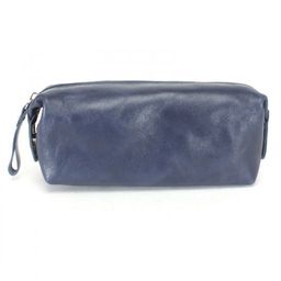 Косметичка Croco-К-721 натуральная кожа (1 отдел), синий крек (217) 232693  фото 2