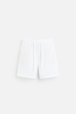 100% LINEN BERMUDA SHORTS - Zara фото 15