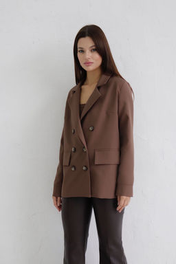 Двубортный жакет с английским воротником - Martichelli фото 143