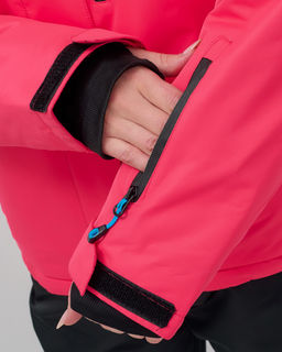 Горнолыжный костюм женский зимний розового цвета 02390R - Mtforce фото 7