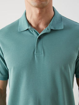 Polo Yaka K?sa Kollu Pike Erkek Ti??rt