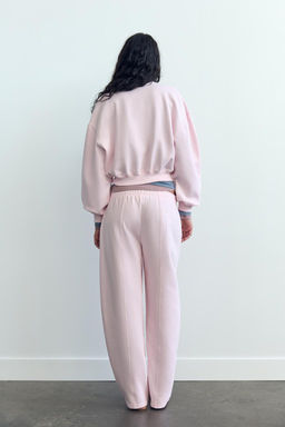 BASIC PLUSH SWEATSHIRT - Zara фото 12