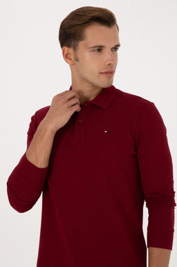 Erkek Bordo Basic Sweatshirt Sepette S_rpriz _ndirim - U.s. polo assn фото 2