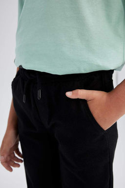 Габардиновые брюки Jogger Foot для мальчика - Defacto фото 6