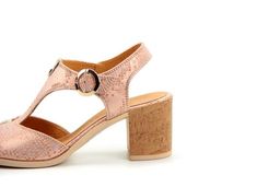 Босоножки EDART 6001.624be.gold.pink