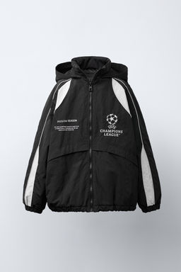 UEFA CHAMPIONS LEAGUE ® WATER-REPELLENT HOODED JACKET - Zara фото 2