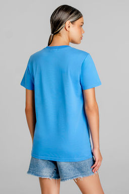 Арт. 3173 Футболка женская 44-52 (5 шт) Цвет:небесный - Калинка фото 3