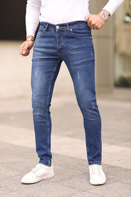 Lacivert Skinny T_rnakl_ Jeans Kot Pantolon TMNAW25JE00013