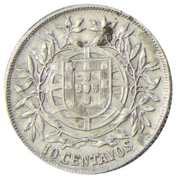 10 сентаво 1915 года Португалия