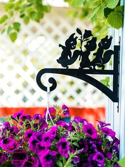 Настенный кронштейн для цветов 201-029B - Фабрика интерьерной ковки фото 4