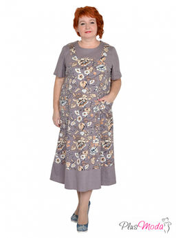 Платье Модель №1223 размеры 44-84 - Plusmoda фото 6