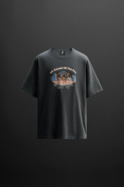 RUNNING GRAPHIC PRINT T-SHIRT - Zara фото 6