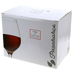 Amber Бокал стеклянный 460мл, для вина, набор 6шт, цветная коробка (Россия) - Домашняя мода фото 2