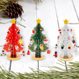 Сувенир Елка на подставке, МИКС