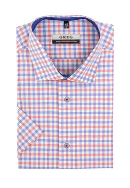 Сорочка мужская короткий рукав GREG 165/101/3531/Z/1_GB  фото 2