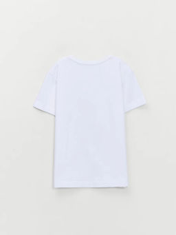 Футболка из хлопка с принтом ZR2605023425-2 / Zarina